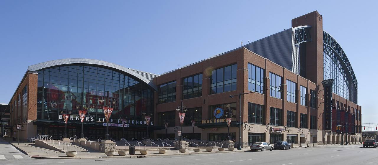 Gainbridge Fieldhouse, home of the Indiana Pacers