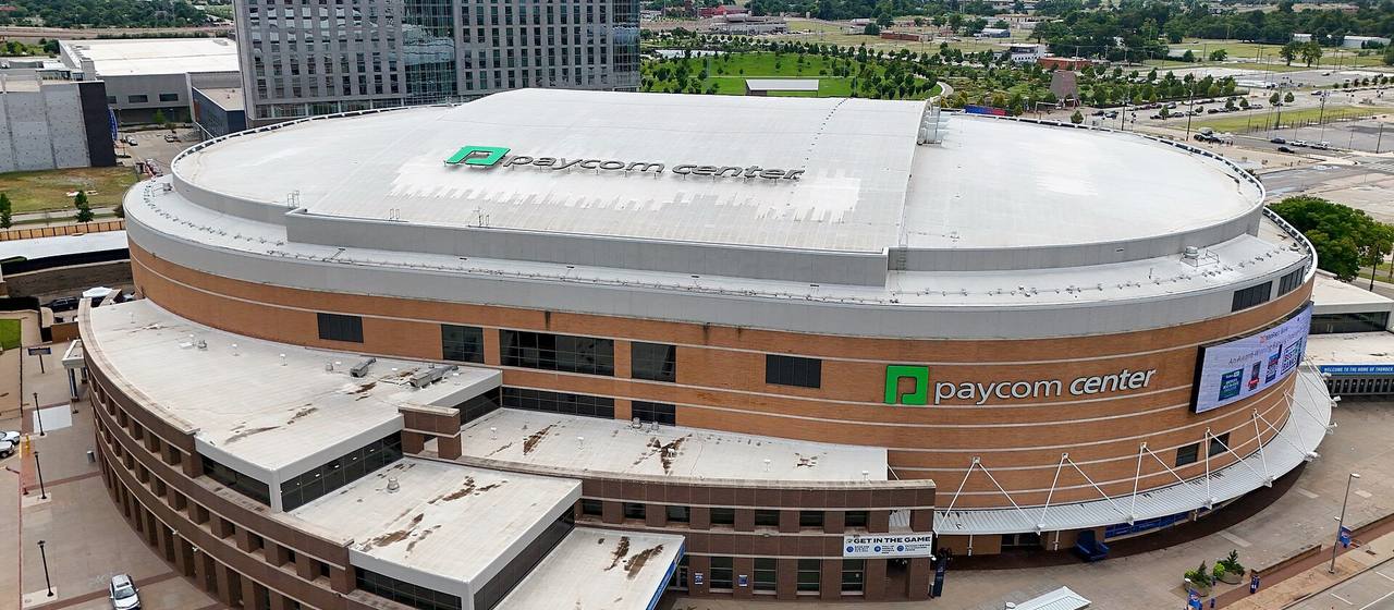 Paycom Center, home of the Oklahoma City Thunder